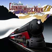 Canadian Country Music Week Poster Illustration