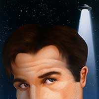 Agent Mulder Illustration